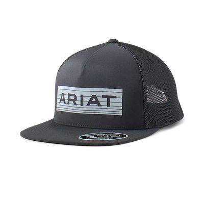 Men's reflective logo cap in Black, Size: OS by Ariat