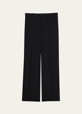 Men's Relaxed Pintuck Trousers