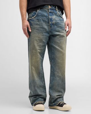 Men's Relaxed Vintage Dirty Jeans