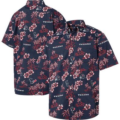 Men's Reyn Spooner Navy Houston Texans Kekai Button-Up Shirt