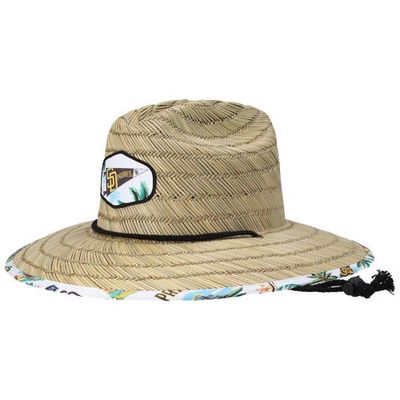 Men's Reyn Spooner San Diego Padres Logo Straw Hat in Natural