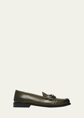 Men's Ribald Moc Toe Leather Tassel Loafers