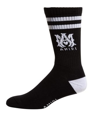 Men's Ribbed MA Athletic Socks