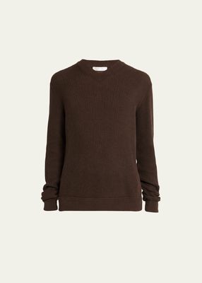 Men's Ribbed V-Neck Sweater