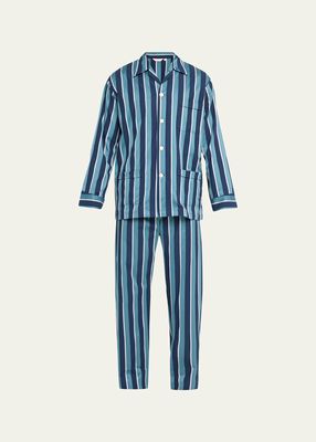 Men's Royal 221 Striped Pajama Set