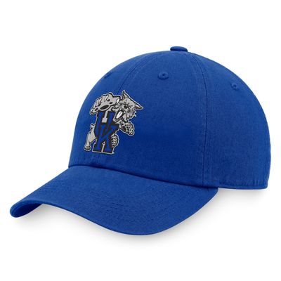 Men's Royal Kentucky Wildcats Central Adjustable Hat