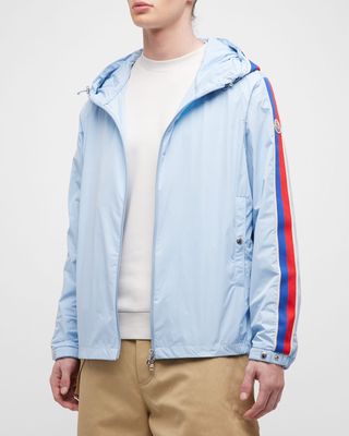 Men's Rukbat Side-Stripe Hooded Jacket