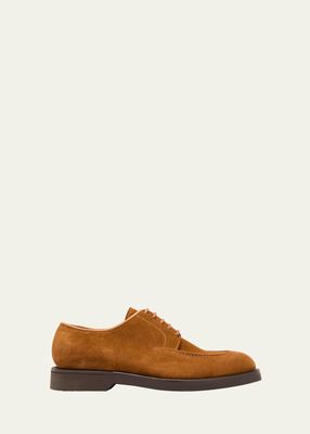 Men's Rydal Suede Lace-Up Derby Loafers