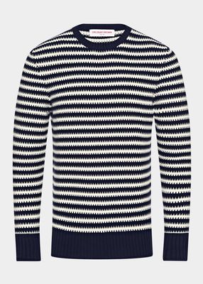 Men's Sailor Stripe Crewneck Sweater
