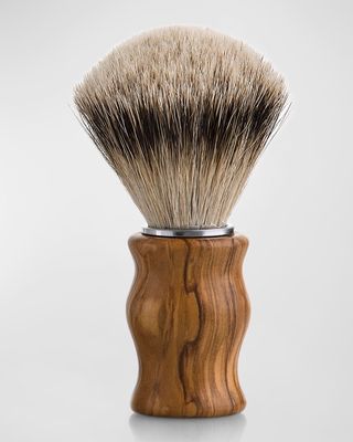 Men's Salone da Barba Super Badger and Olive Wood Shaving Brush