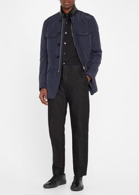 Men's Sartorial Military Jacket
