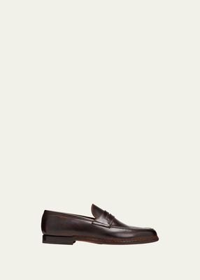 Men's Savarese II Calf Leather Penny Loafers
