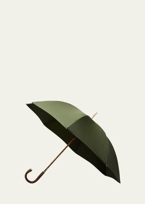 Men's Savile Wood-Handle Umbrella