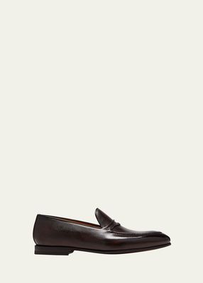 Men's Schiaffino Leather Penny Loafers