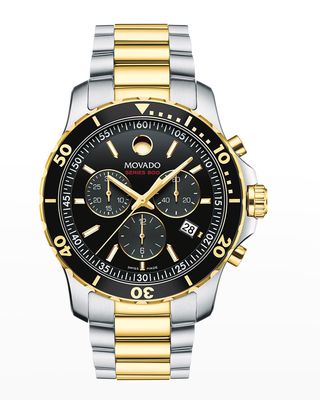 Men's Series 800 Chronograph Watch with 2-Tone Bracelet