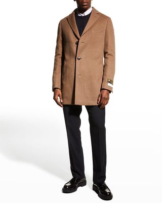 Men's Seth Double-Face Wool Overcoat