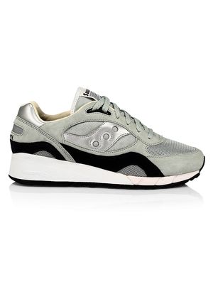 Men's Shadow 6000 Low-Top Sneakers - Grey Silver - Size 9 - Grey Silver - Size 9