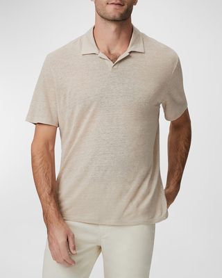 Men's Shelton Linen Polo Shirt