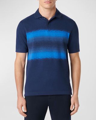 Men's Short-Sleeve 3-Button Polo Shirt