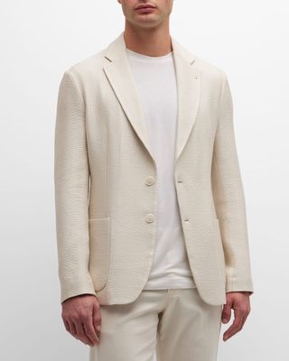 Men's Silk-Blend Sport Coat