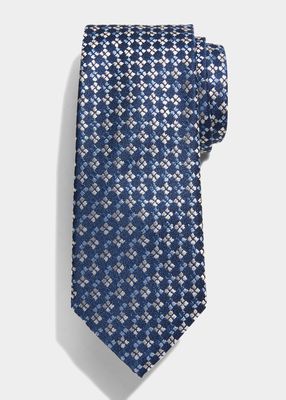 Men's Silk Small Box Tie