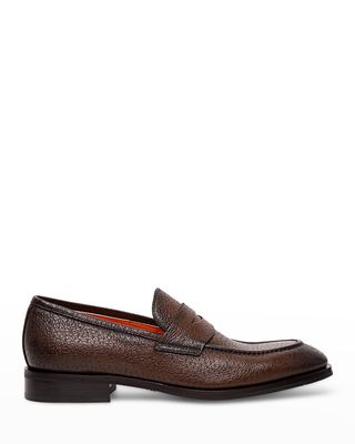 Men's Simon Leather Penny Loafers