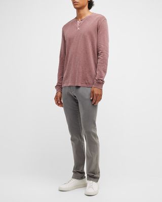 Men's Skhi Terry Henley Shirt