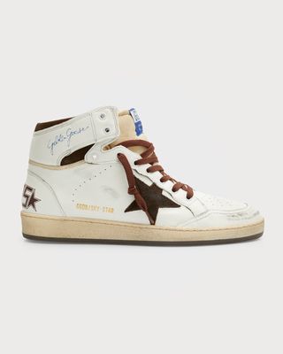 Men's Sky-Star Leather High Top Sneakers