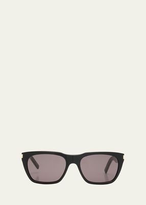 Men's SL 5980 Acetate Rectangle Sunglasses