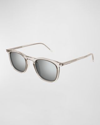 Men's SL 623 Acetate Square Sunglasses