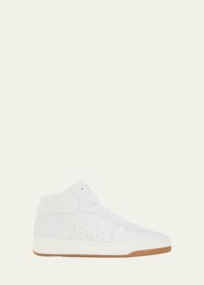 Men's SL/80 Tonal Leather Mid-Top Sneakers