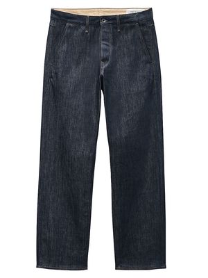 Men's Slim Denim Trousers - Raw Indigo - Size 34