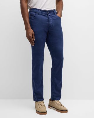 Men's Slim Fit Bard Stretch 5-Pocket Pants
