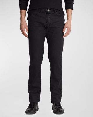 Men's Slim Linen-Cotton Jeans