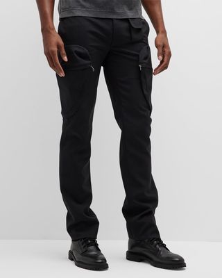 Men's Slim Multi-Cargo Trousers