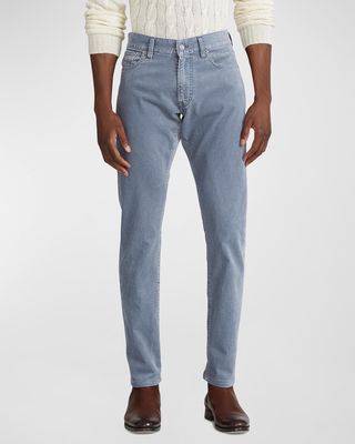 Men's Slim-Straight 5-Pocket Corduroy Pants