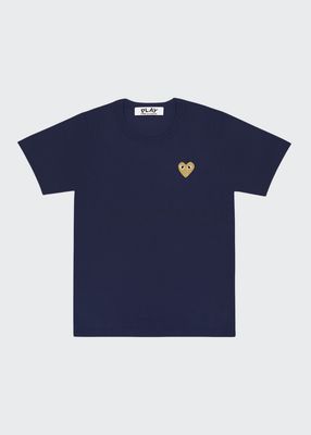 Men's Small Heart T-Shirt