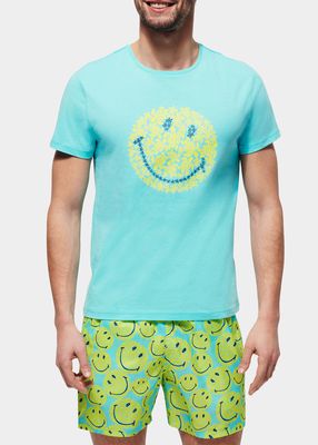 Men's Smiley Jersey T-Shirt