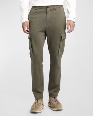 Men's Soft Cotton-Nylon Cargo Pants