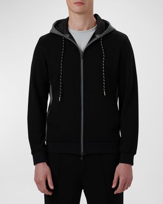 Men's Soft Touch Full-Zip Hooded Jacket