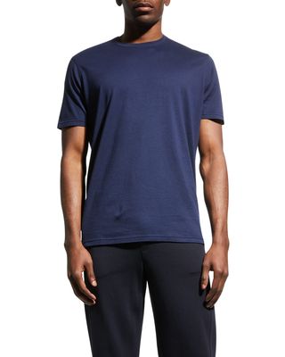 Men's Solid Cotton Cashmere T-Shirt