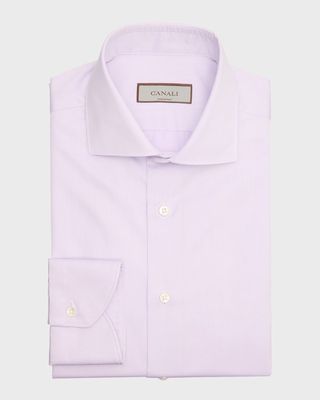 Men's Solid Dress Shirt