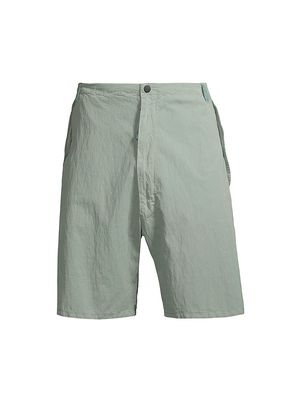 Men's Soto Baggy Shorts - Green - Size Small - Green - Size Small