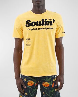 Men's Soulin Typographic T-Shirt