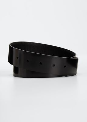 Men's Spazzolato Leather Belt Strap
