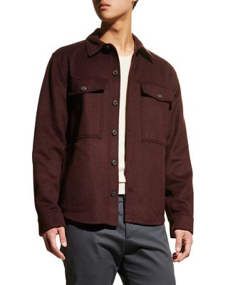 Men's Splittable Shirt Jacket