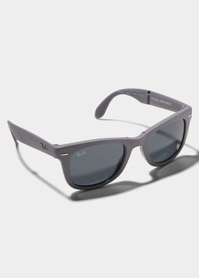 Men's Square Foldable Polarized Sunglasses