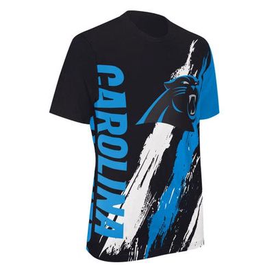 Men's Starter Black Carolina Panthers Extreme Defender T-Shirt