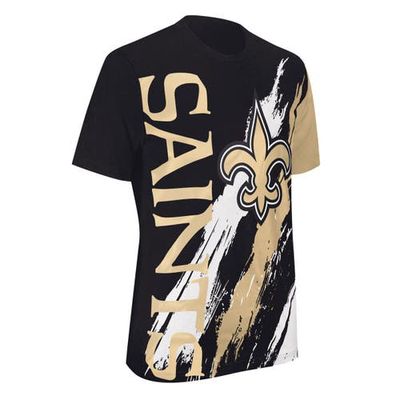 Men's Starter Black New Orleans Saints Extreme Defender T-Shirt