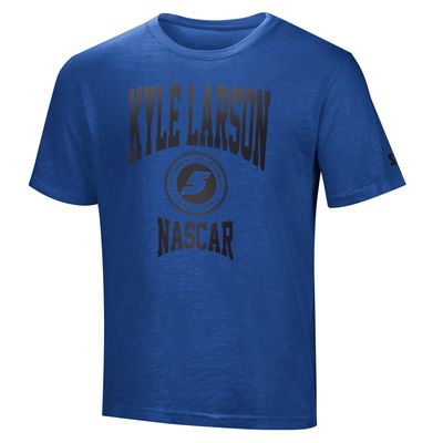 Men's Starter Blue Kyle Larson Scout T-Shirt